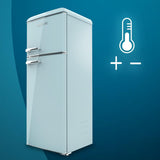 Combined Refrigerator Cecotec Bolero CoolMarket 2D Origin 215 215 L Blue-2