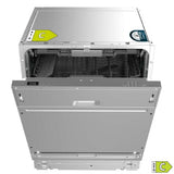 Cecotec 60 cm Integrated Dishwasher Bolero Aguazero 6500 Full-BI C 15 Services Steel-11