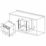 Oven Cecotec Bolero Hexa M226000 Glass White 2800 W 72 L-1