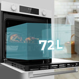 Oven Cecotec Bolero Hexa M226000 Glass White 2800 W 72 L-2