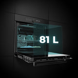 Multipurpose Oven Cecotec Bolero Hexa AF316000 Glass Black 3400 W-2