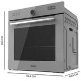 Cecotec Airfryer Oven Bolero Hexa AF316000 81L 3400W Class A Grey-4