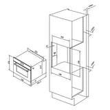 Oven Cecotec Bolero Hexa C134500 Inox A 2600 W 2100 W 56 L-5