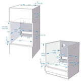 Built-in oven Cecotec Hexa SM406000 2900 W 72 L-10