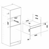 Built-in microwave Cecotec Bolero Hexa MW703800 1450 W Grey 34 L-6