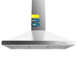 Conventional Hood Cecotec Bolero Flux PM 906500 Inox A-0