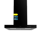 Conventional Hood Cecotec Bolero Flux TM 606500 Black-0