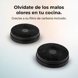 Conventional Hood Cecotec Bolero Flux TT 605500 Glass Black-7