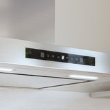 Conventional Hood Cecotec Bolero Flux TT 608000 Slim Black Steel-6