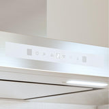 Conventional Hood Cecotec Bolero Flux TT 608000 Slim Glass White-6