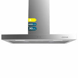 Conventional Hood Cecotec Bolero Flux TM 906500 Inox A Steel 90 x 50,5 cm-0