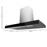 Conventional Hood Cecotec Bolero Flux TT 905500 Black-10