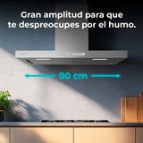 Conventional Hood Cecotec Bolero Flux TT 908000 Slim White-13