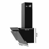 Conventional Hood Cecotec Bolero Flux DT 608000 Black-8