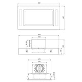 Conventional Hood Cecotec Bolero Flux TIR 908000 White-4