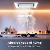 Conventional Hood Cecotec Bolero Flux TIR 908000 White-7