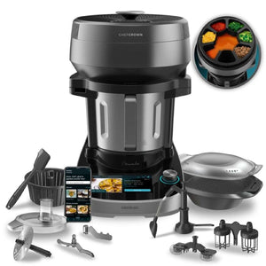 Food Processor Cecotec Black 2200 W-0