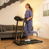 Cecotec Foldable Treadmill with LCD Screen and Heart Rate Monitor DrumFit WayHome 1000 Sprint-2