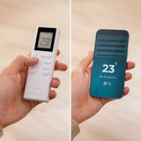 Portable Air Conditioner Cecotec ForceClima 12800 Soundless Heating Connected A 1340 W White-11