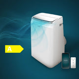Portable Air Conditioner Cecotec ForceClima 12800 Soundless Heating Connected A 1340 W White-6