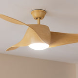Ceiling Fan with Light Cecotec EnergySilence Aero 5290 18 W 40 W Wood-1