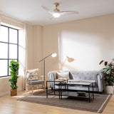 Ceiling Fan with Light Cecotec Aero 560 White Golden 18 W 60 W-3