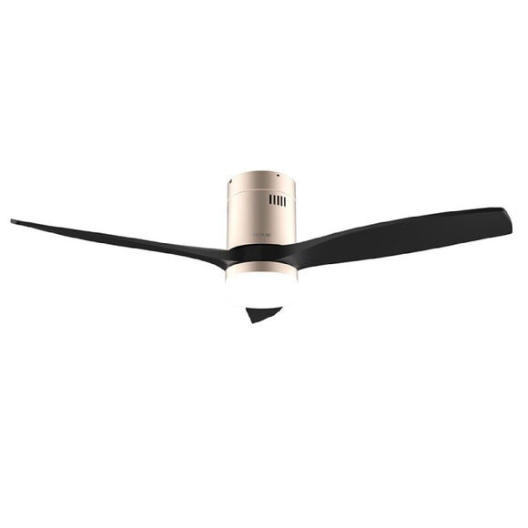 Ceiling Fan with Light Cecotec EnergySilence Aero 5600 Aqua Black Golden 20 W 40 W-0