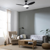 Ceiling Fan with Light Cecotec EnergySilence 4800 Light 36 W Black-1