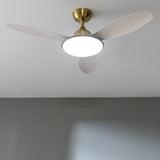 Ceiling Fan with Light Cecotec EnergySilence 4800 White Golden 36 W-3