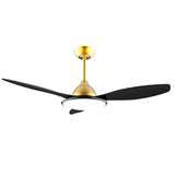Ceiling Fan with Light Cecotec EnergySilence 4800 Black Golden 36 W-0