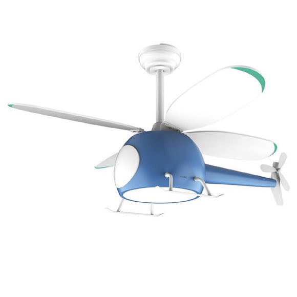 Ceiling Fan with Light Cecotec EnergySilence Aero 4600 Helicopter Blue 35 W 32 W Helicopter-0