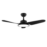 Ceiling Fan with Light Cecotec EnergySilence Aero 5200 Black 22 W 40 W-0