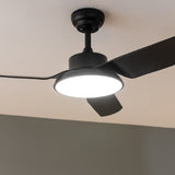 Ceiling Fan with Light Cecotec EnergySilence Aero 5200 Black 22 W 40 W-2