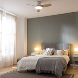 Ceiling Fan with Light Cecotec EnergySilence Aero 5200 Brown 22 W 40 W-1