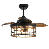 Ceiling Fan with Light Cecotec EnergySilence Aero 3600 25 W Metal-0