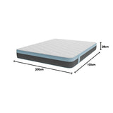 Cecotec Memory Foam Mattress Flow PureVital 4990 100x200 cm medium-firm 28 cm-3