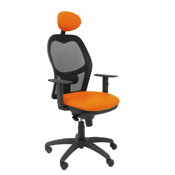 Office Chair with Headrest Jorquera malla P&C SNSPNAC Orange-0