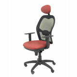 Office Chair with Headrest Jorquera malla P&C NSPGRAC Maroon-3