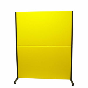 Folding screen Valdeganga P&C Imitation leather Yellow-0