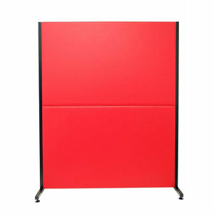 Folding screen Valdeganga P&C Imitation leather Red-0