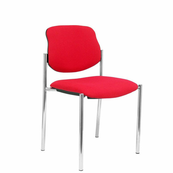 Reception Chair Villalgordo P&C BALI350 Imitation leather Red-0