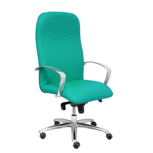 Office Chair Caudete P&C 5DBSP39 Green Turquoise-0