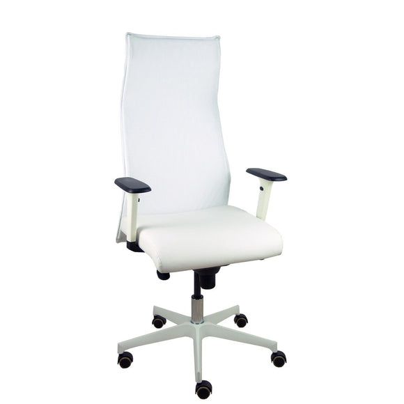 Office Chair Sahuco P&C B354BRP White-0
