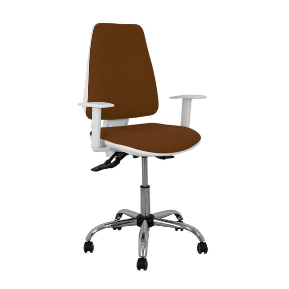 Office Chair Elche P&C 3B5CRRP Dark brown-0