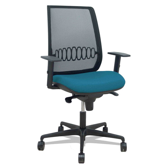 Office Chair Alares P&C 0B68R65 Green/Blue-0