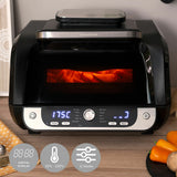 InnovaGoods Air Fryer with Grill 12-in-1 6000 Black Steel 3400 W 6 L
