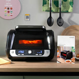 InnovaGoods Air Fryer with Grill 12-in-1 6000 Black Steel 3400 W 6 L