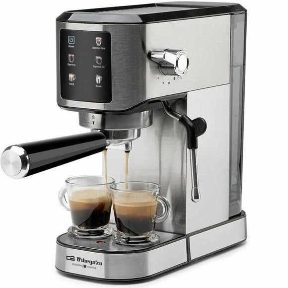 Express Manual Coffee Machine Orbegozo 18290 OR Silver-0