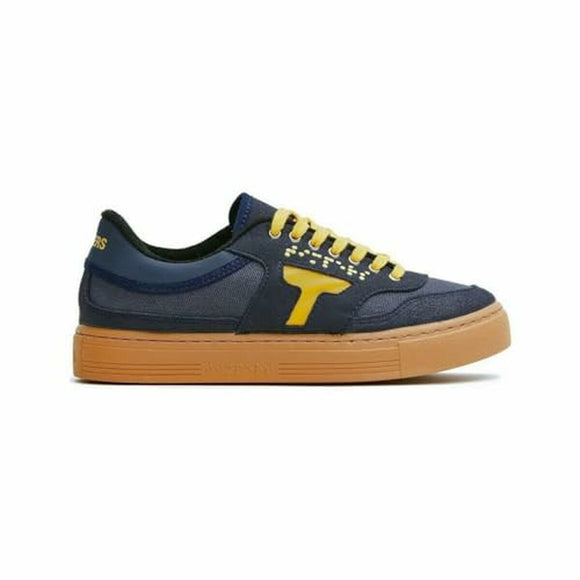 Men’s Casual Trainers Timpers Trend Midnight Yellow Navy Blue-0