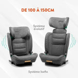 Car Chair Babyauto CAPAX BLACK LINE Black II (15-25 kg) III (22 - 36 kg) Children&#39;s ECE R129-3